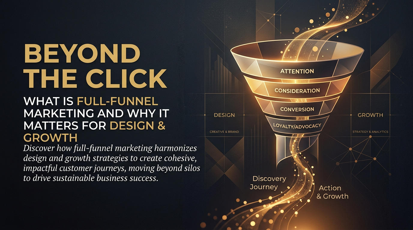 Beyond the Click: What is Full-Funnel Marketing and Why It Matters for Design & Growth