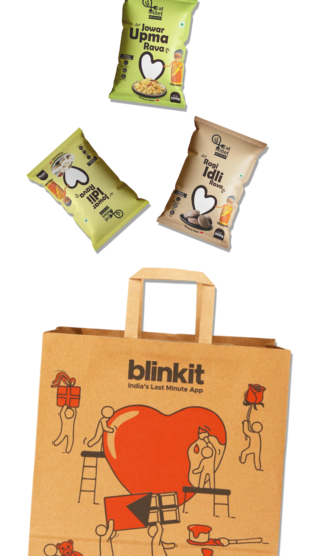 Eat Millet: Video for Blinkit